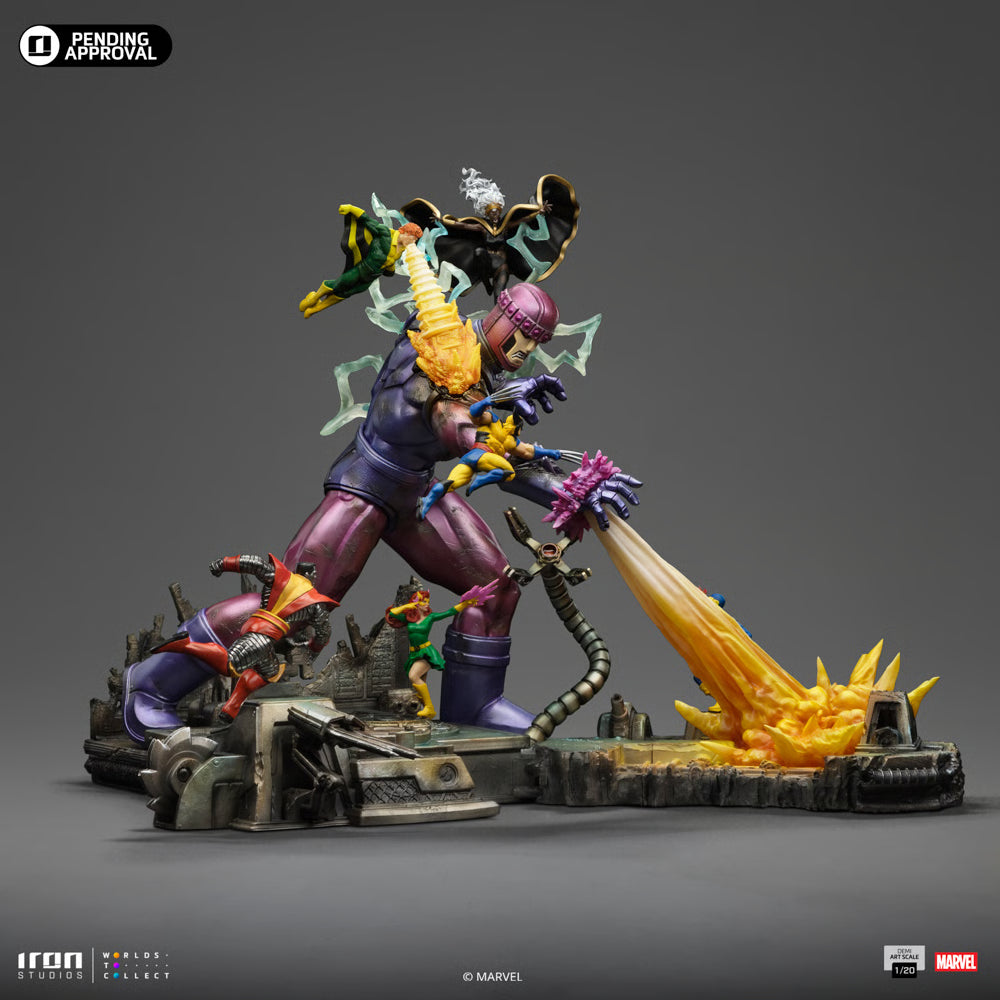 Marvel – X-Men Danger Room Diorama A Demi Art Scale 1/20 Diorama Iron Studios