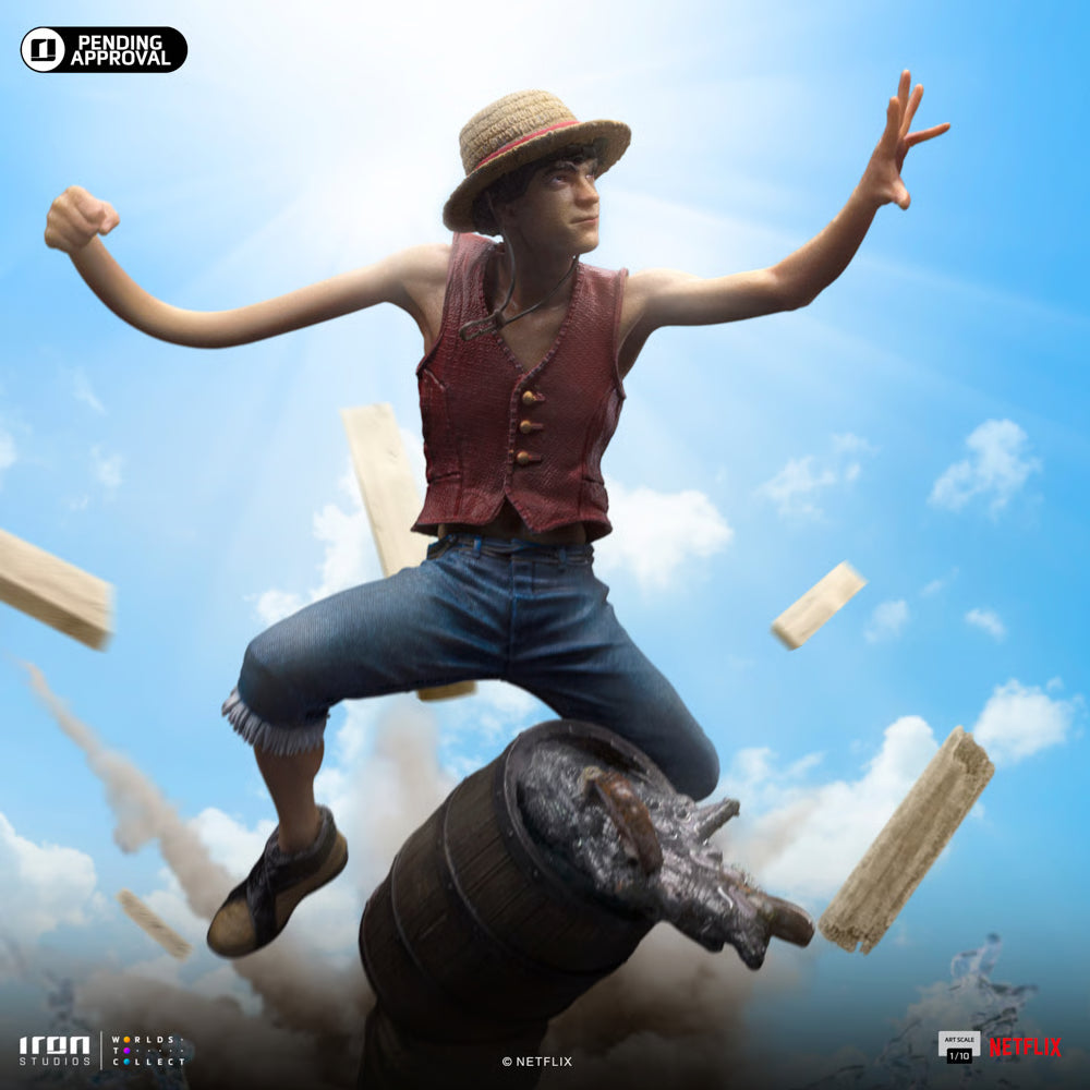 One Piece – Monkey D. Luffy Art Scale 1/10 Statue Iron Studios
