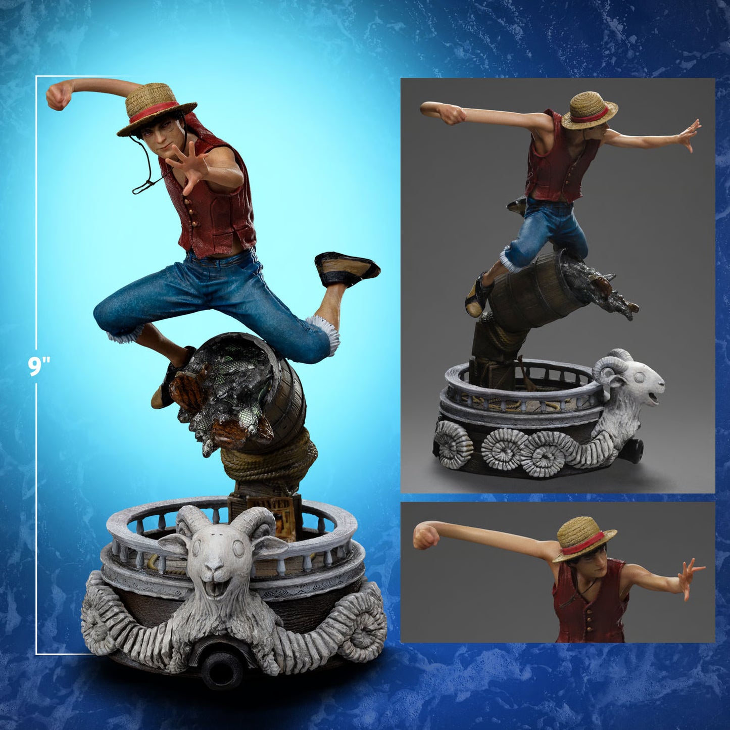 One Piece – Monkey D. Luffy Art Scale 1/10 Statue Iron Studios