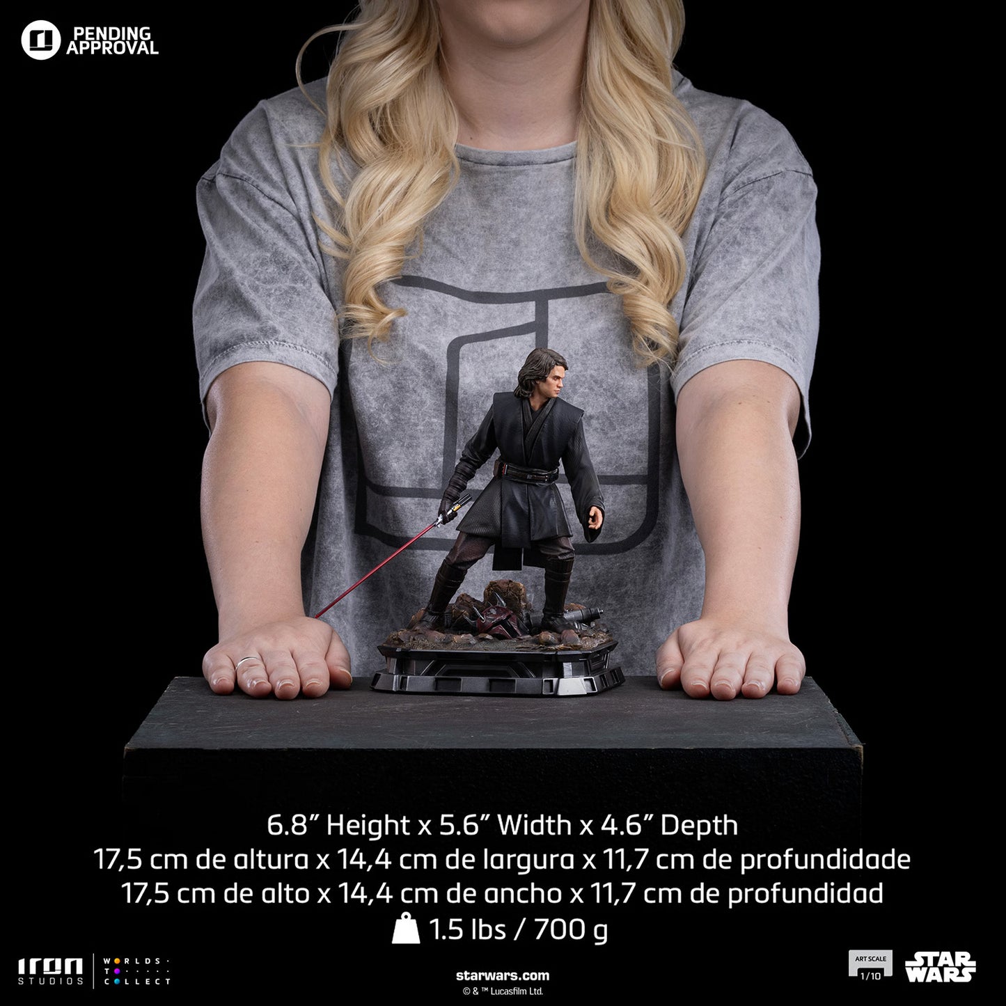 Star Wars: Ahsoka – Anakin Skywalker Art Scale 1/10 Statue Iron Studios