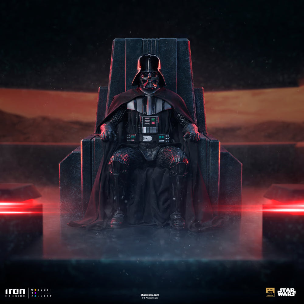 Star Wars – Darth Vader on Throne Deluxe Art Scale 1/10 Statue Iron Studios