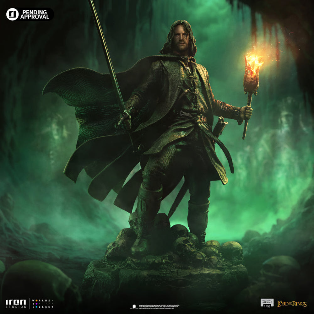 The Lord of the Rings – Aragorn Unleashed Art Scale 1/10 Statue Iron Studios