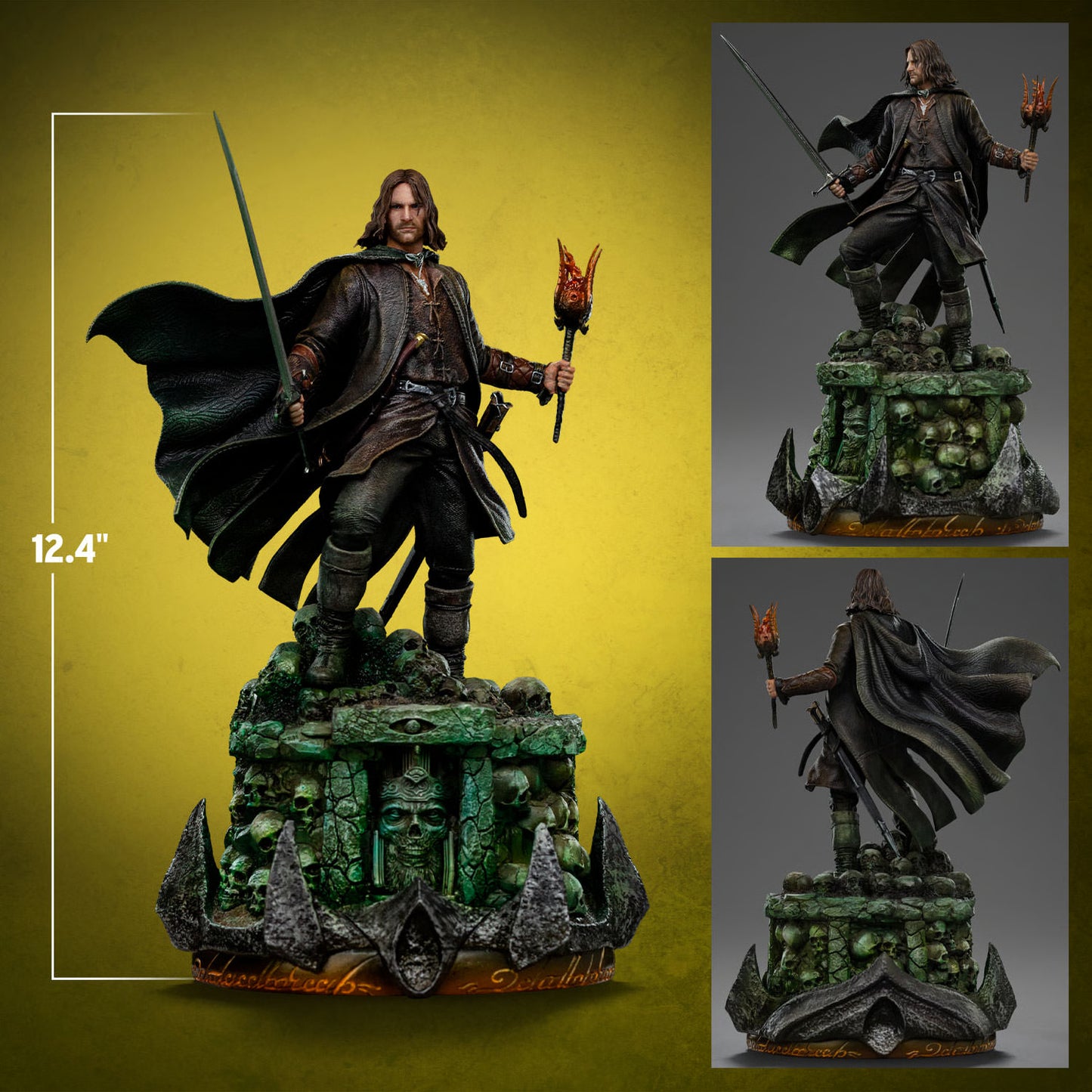 The Lord of the Rings – Aragorn Unleashed Art Scale 1/10 Statue Iron Studios