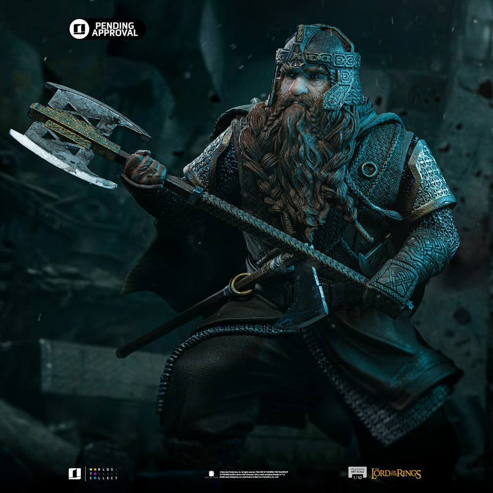 The Lord of the Rings – Gimli Unleashed Art Scale 1/10 Statue Iron Studios