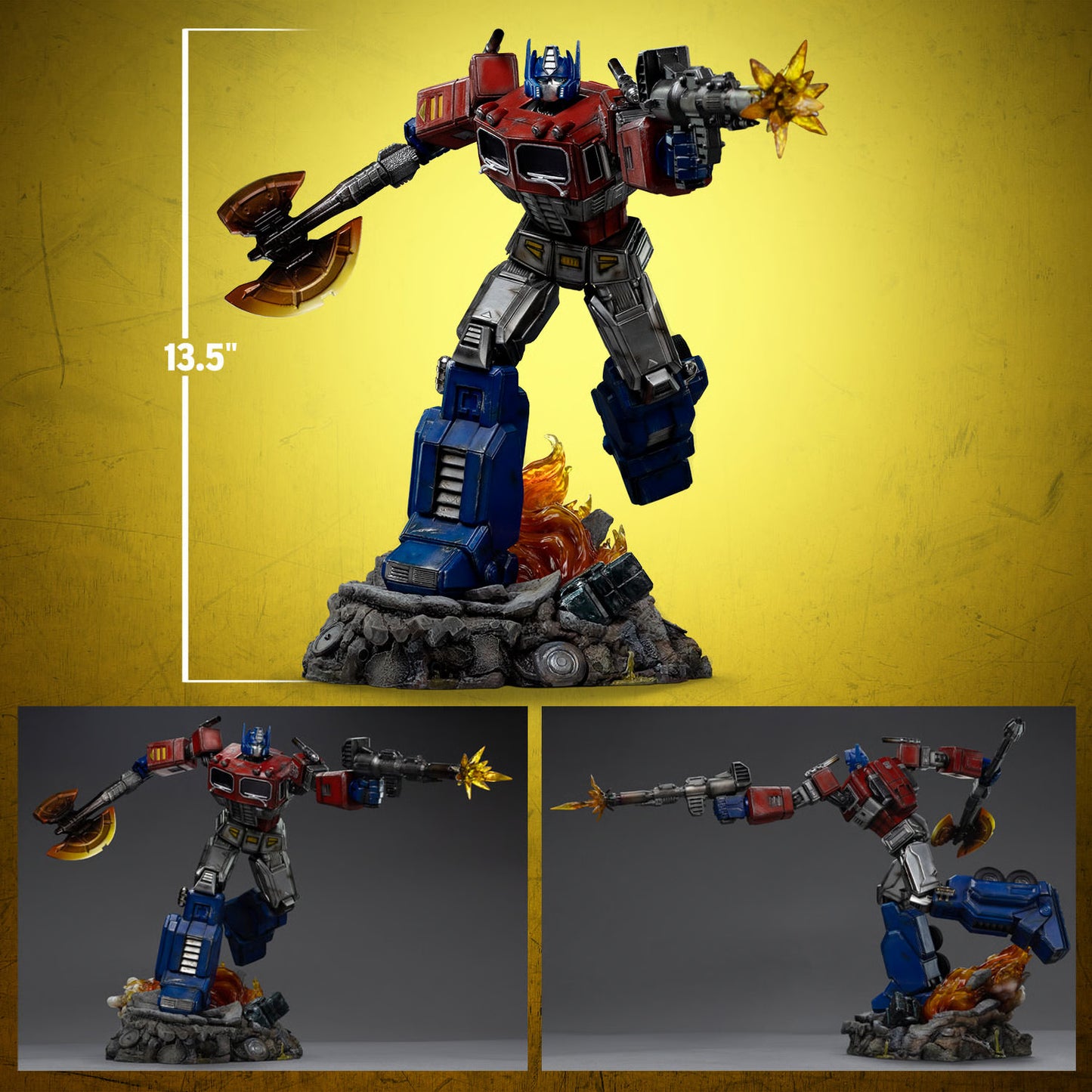 Transformers – Optimus Prime Demi Art Scale 1/20 Statue Iron Studios