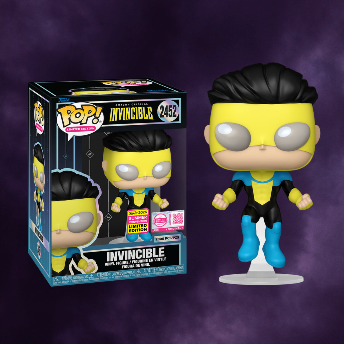 Funko Pop! Limited Edition Invincible – Invincible #2452 Summer Convention Exclusive