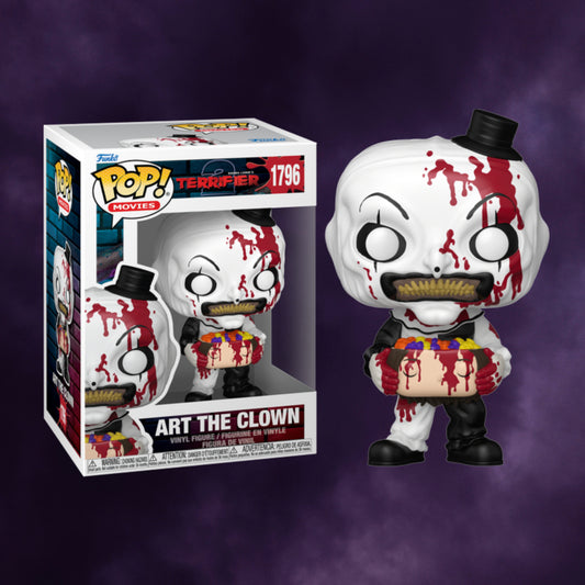 Terrifier – Art the Clown with Candy Filled Head Funko Pop! #1796
