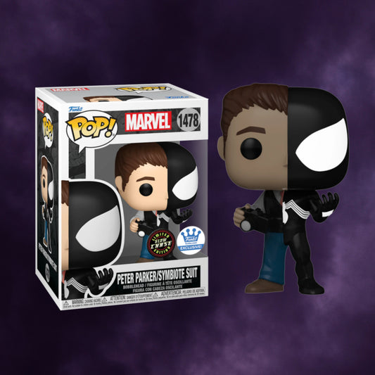 Funko Pop! Marvel – Peter Parker / Symbiote Suit Limited Chase Edition #1478